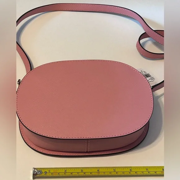 NWT MICHAEL KORS Jet Set Travel Primrose Medium Leather Crossbody Bag - Picture 6 of 9